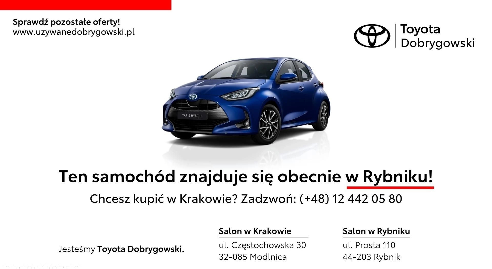 Toyota Corolla cena 97850 przebieg: 45418, rok produkcji 2022 z Ujście małe 436